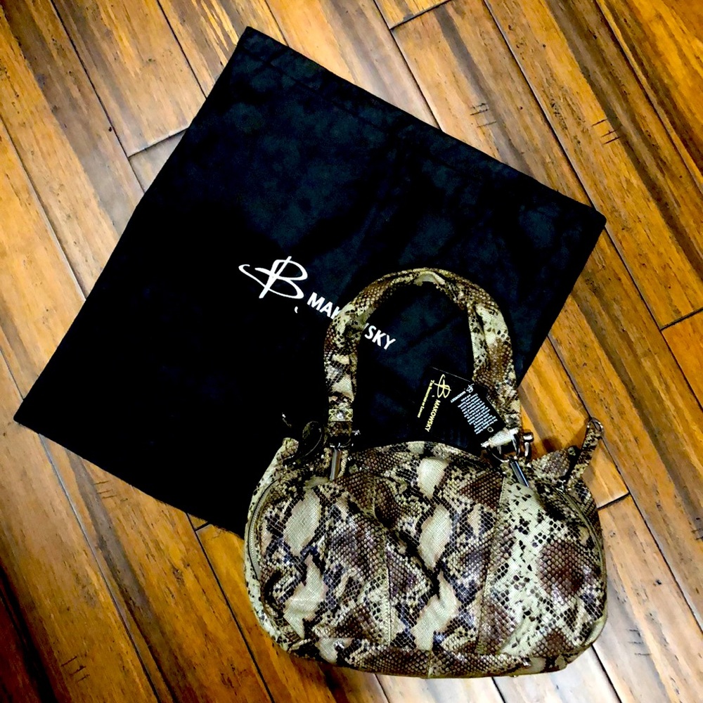 B. Makowsky Soft Leather Purse